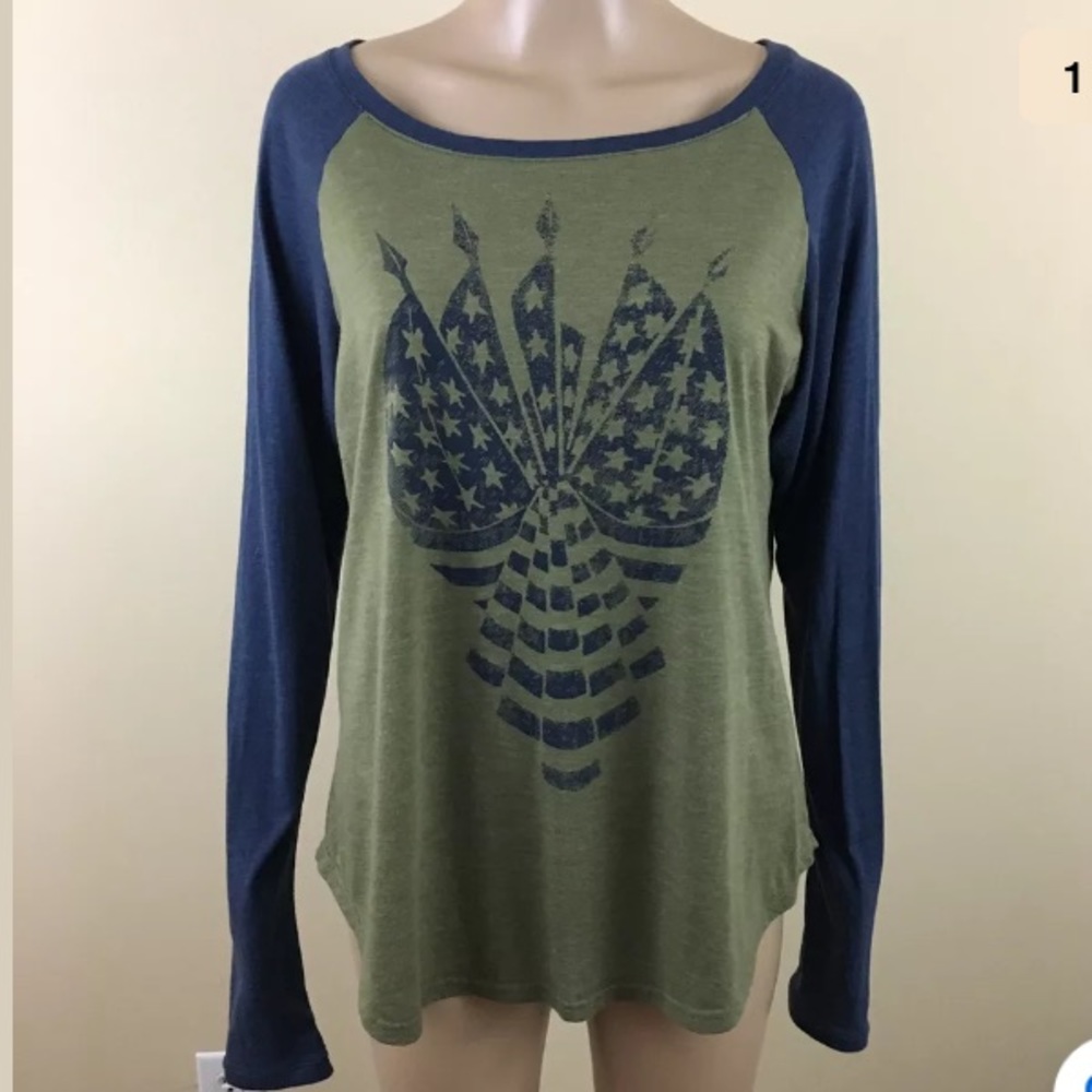 🌸 Roper XL "Wear the West" Knit Shirt Top Arrow